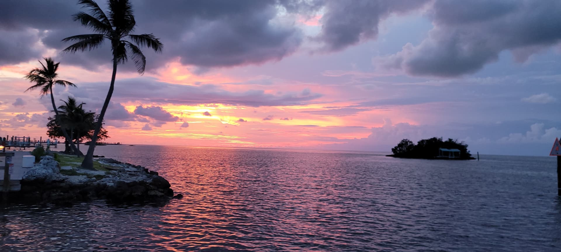 A waterfront hospitality asset at sunset